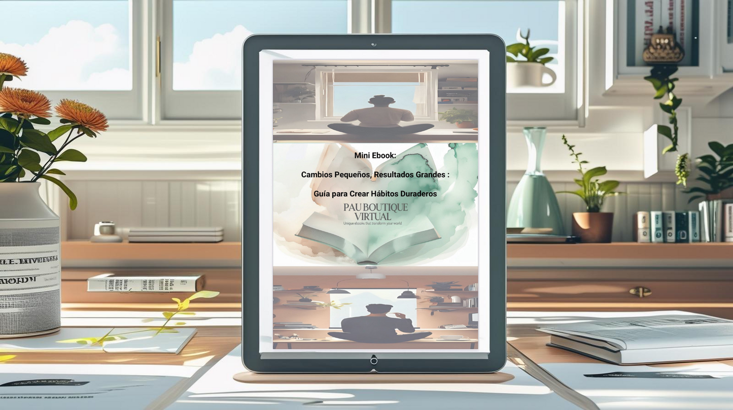 Pack Exclusivo de 3 Ebooks + Mini Ebooks Complementarios Hábitos OFERTA ÚNICA !!!! DESCUBRELA!!!